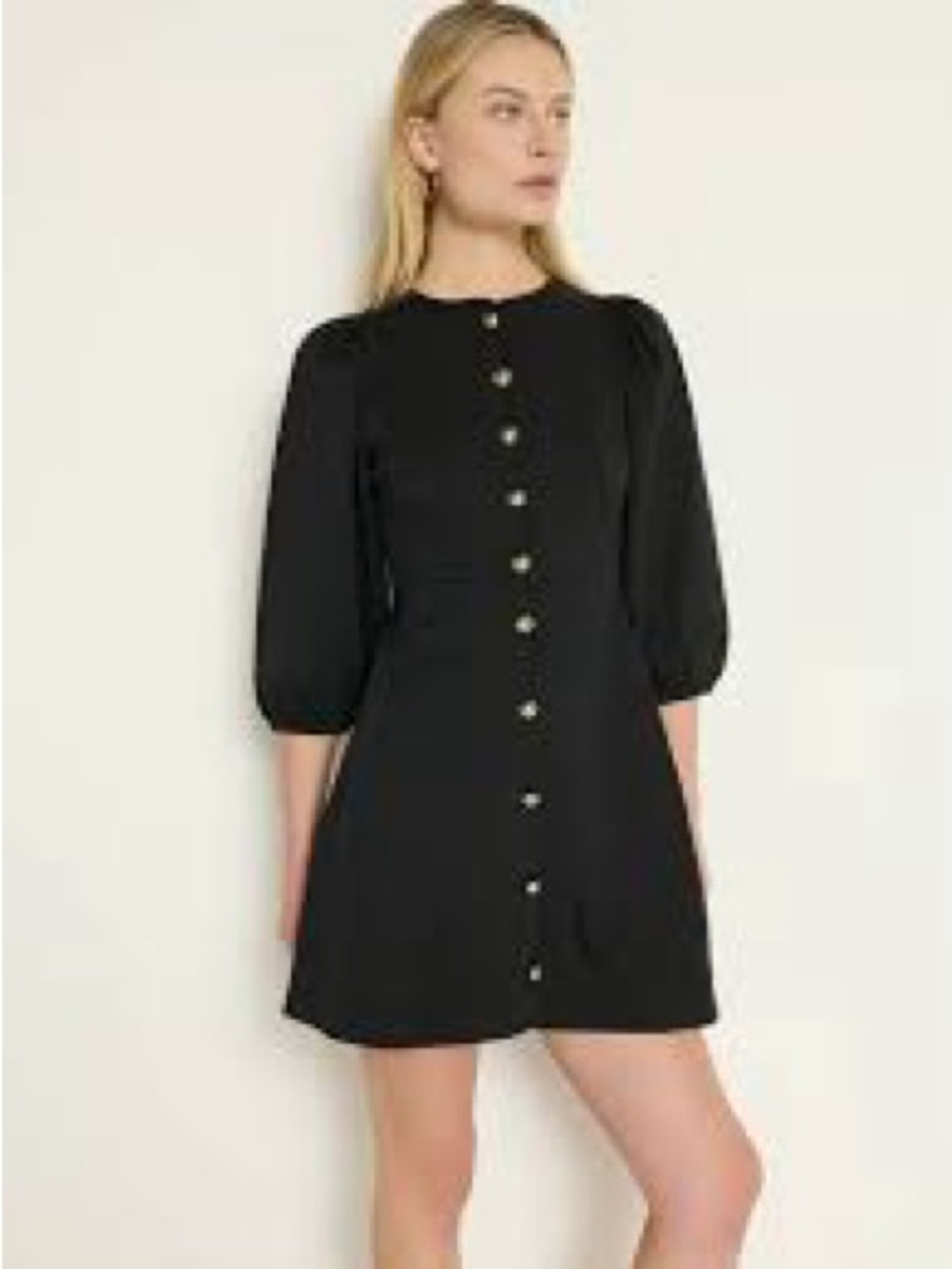 Nation LTD Black Gilda Dress